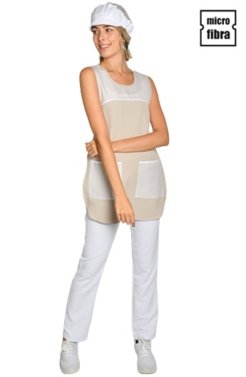 ESTOLA MICROFIBRAS RAYAS BEIGE