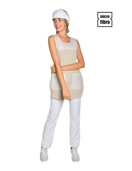 ESTOLA MICROFIBRAS RAYAS BEIGE