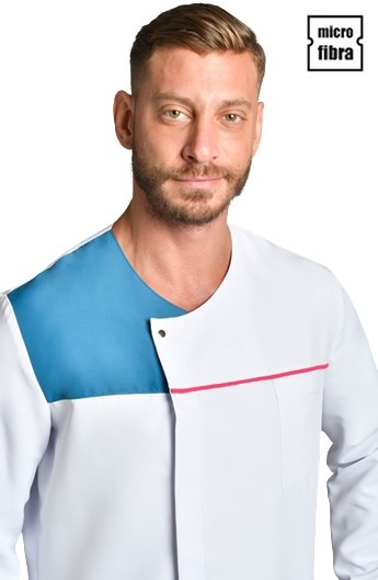 GIACCA UOMO BLU/ FUXIA