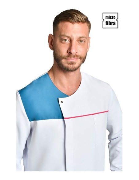GIACCA UOMO BLU/ FUXIA