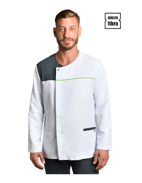 GIACCA UOMO M/L MICROFIBRA BIANCA