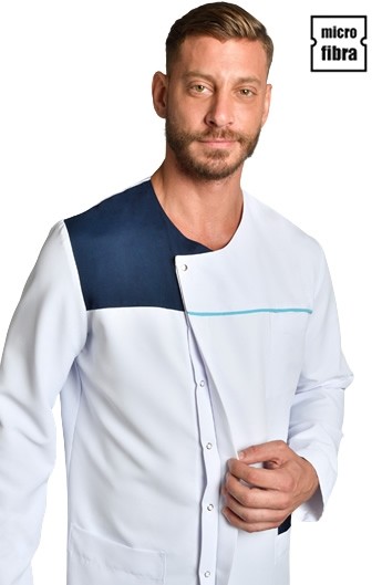 GIACCA UOMO M/L MICROFIBRA BIANCA