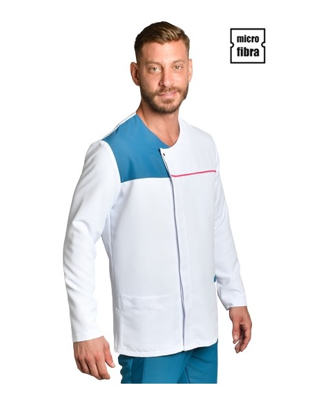 GIACCA UOMO M/L MICROFIBRA BIANCA