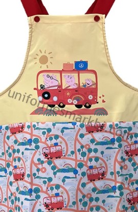 GREMBIULE MAESTRA PEPPA PIG BUS 2