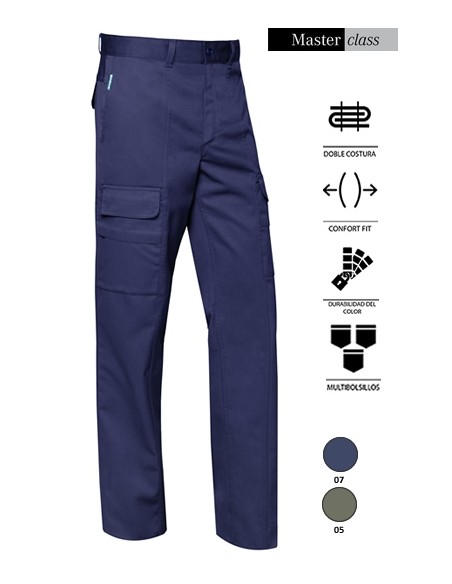 PANTALONE  MULTI-TASCHE COMFORT FIT