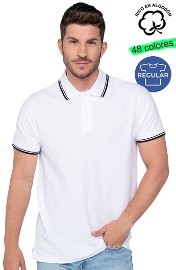 POLO MANGA CORTA HOMBRE
