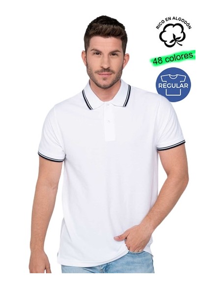 POLO MANGA CORTA HOMBRE