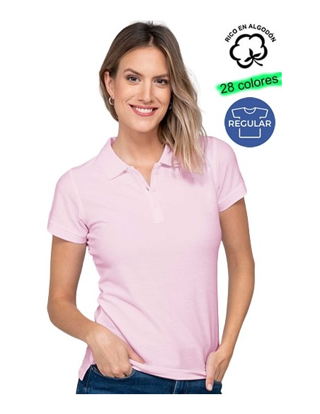 POLO MANGA CORTA MUJER