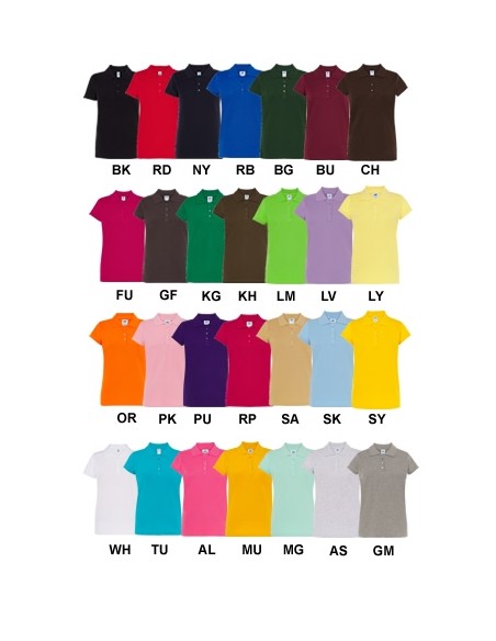 POLO MANGA CORTA MUJER
