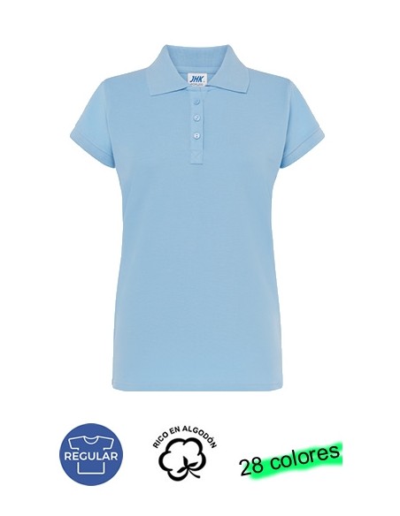 POLO  MANICHE CORTE DONNA