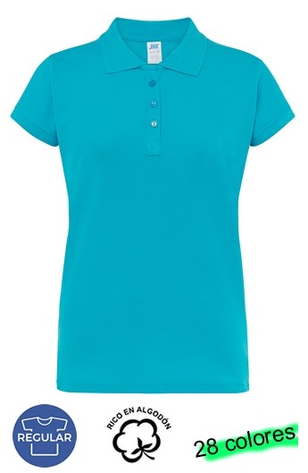 POLO  MANICHE CORTE DONNA