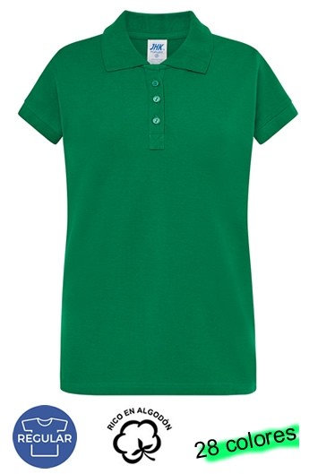 POLO MANGA CORTA MUJER