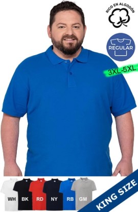 POLO  MANICHE CORTE UOMO TAGLIA LARGA