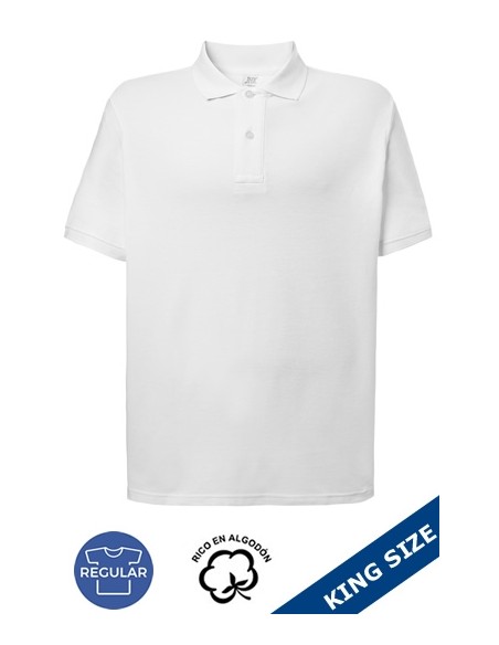 POLO  MANICHE CORTE UOMO TAGLIA LARGA