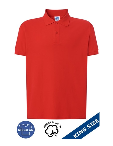POLO MANGA CORTA HOMBRE TALLA GRANDE