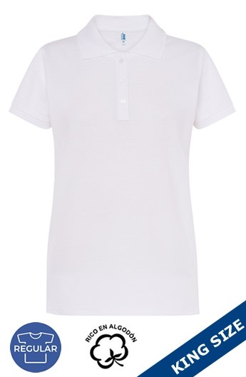 POLO  MANICHE CORTE DONNA TAGLIA LARGA