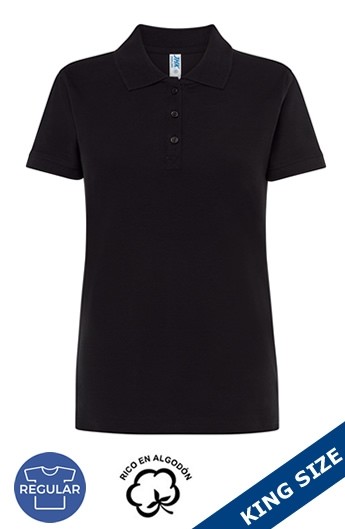 POLO MANGA CORTA MUJER TALLA GRANDE
