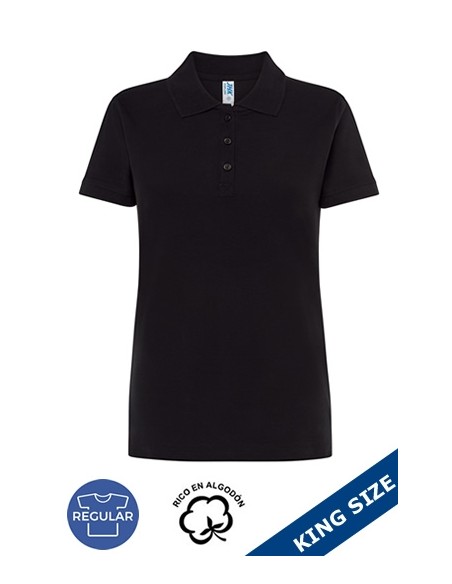 POLO  MANICHE CORTE DONNA TAGLIA LARGA
