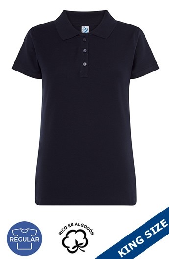POLO MANGA CORTA MUJER TALLA GRANDE