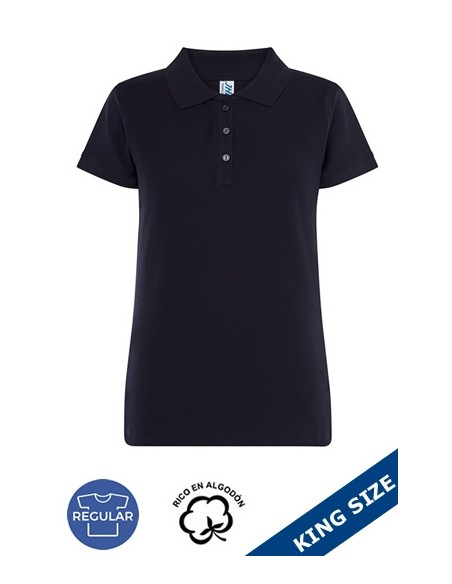 POLO MANGA CORTA MUJER TALLA GRANDE
