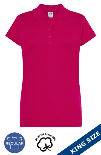 POLO MANGA CORTA MUJER TALLA GRANDE
