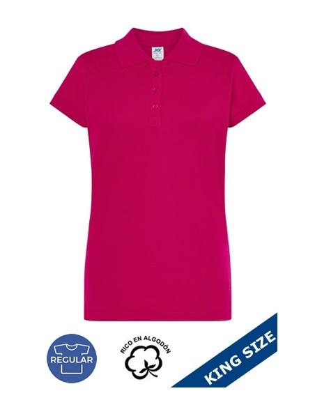 POLO MANGA CORTA MUJER TALLA GRANDE