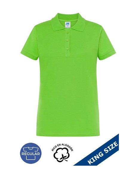 POLO  MANICHE CORTE DONNA TAGLIA LARGA