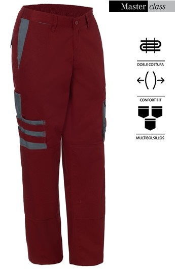 PANTALONE GRANATO/ GRIGIO