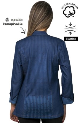 CHAQUETA CHEF M/L TEJANA MUJER 2