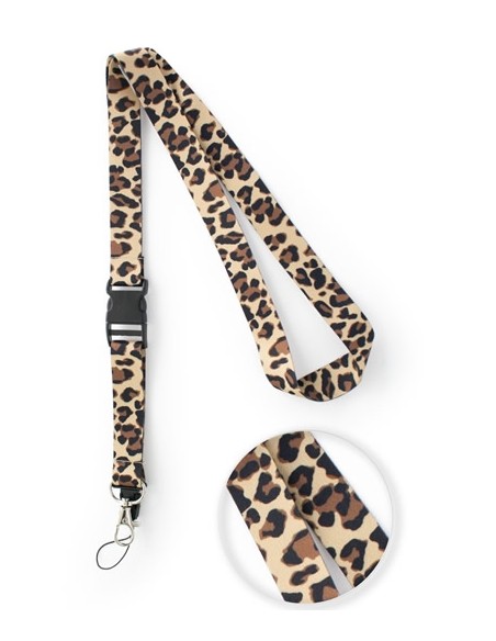 LANYARD LEOPARDATO