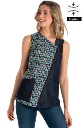 CASACA DENIM MARGARITAS