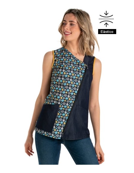 CASACA DENIM MARGARITAS