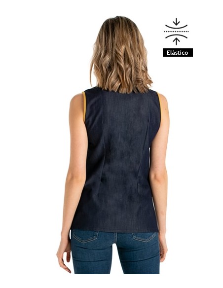 CASACA DENIM MARGARITAS