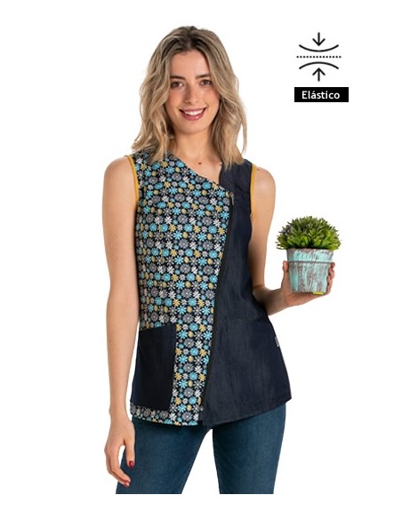 CASACA DENIM MARGARITAS