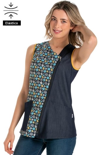 CASACA DENIM MARGARITAS