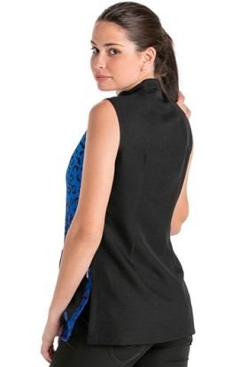 CASACA ANIMAL PRINT AZUL 2