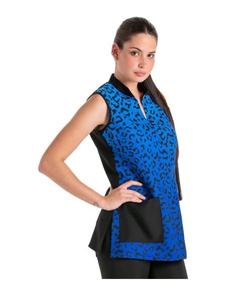 GIACCA ANIMALE PRINT BLU