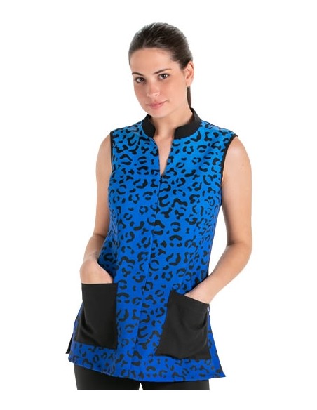 GIACCA ANIMALE PRINT BLU
