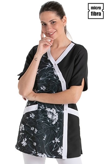 LEVITA STAMPA FIORI NERA