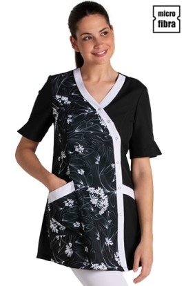 LEVITA ESTAMPADO FLOR NEGRA
