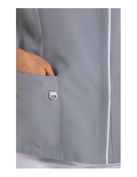 GIACCA DONNA PATTA BICOLORE