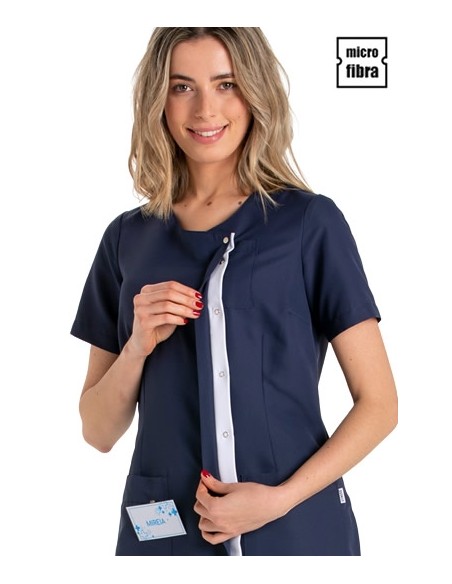 GIACCA DONNA PATTA BICOLORE