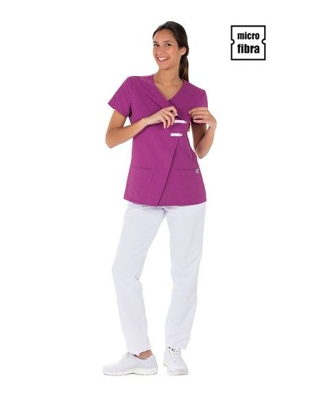 CHAQUETA MUJER PRESILLAS MICROFIBRA