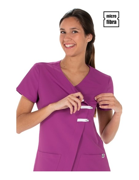 CHAQUETA MUJER PRESILLAS MICROFIBRA