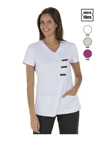 CHAQUETA MUJER PRESILLAS MICROFIBRA