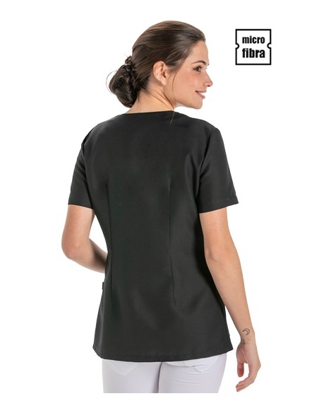 CHAQUETA MICROFIBRA MUJER M/C CORCHETES