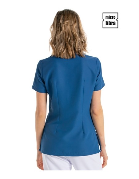 GIACCA M/C MICROFIBRA CON PIPING