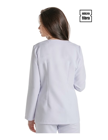 GIACCA MICROFIBRA DONNA M/L BOTTONI A PRESSIONE