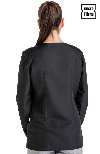 CHAQUETA MICROFIBRA MUJER M/L CORCHETES