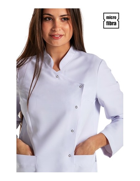 CHAQUETA M/L CRUZADA MICROFIBRA